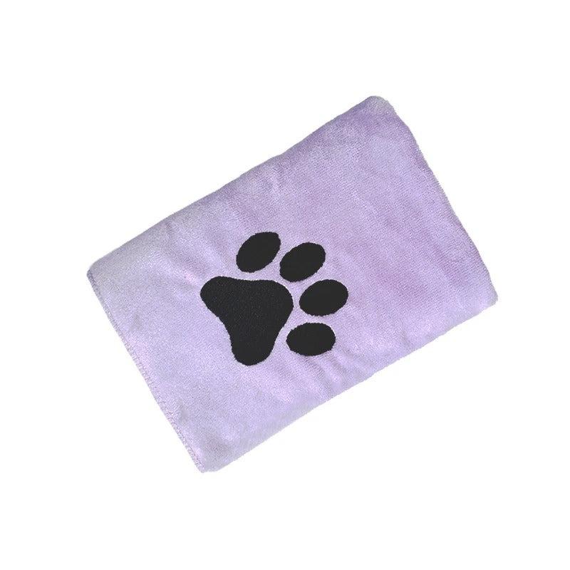 Quick-Dry Pet Bath Towel – Soft and Absorbent Microfiber for Dogs and Cats Grooming