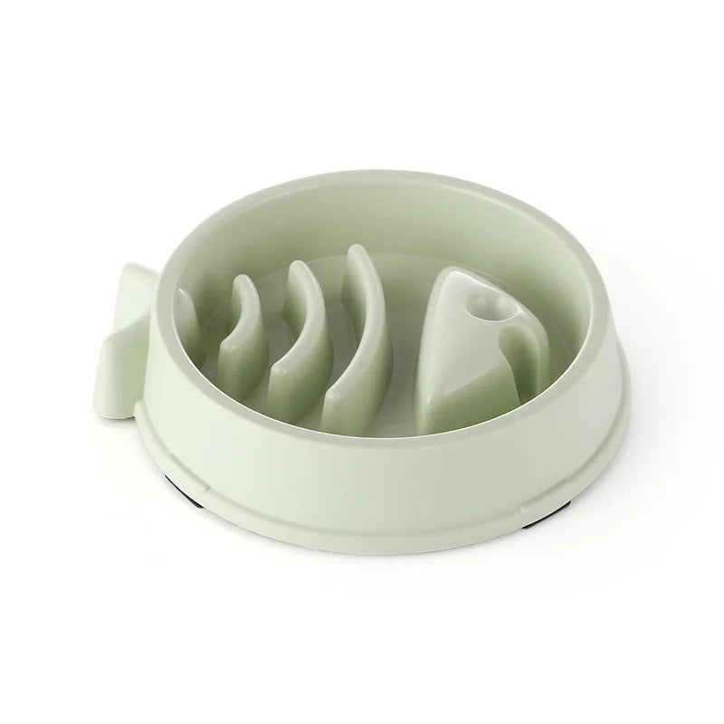 Slow Feeder Bowl – Fish Designed for Dogs and Cats to Promote Healthy Eating Habits, Prevent Choking, and Enhance Digestion with an Interactive Feeding Experience.